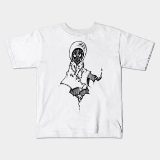 Monster in hood Kids T-Shirt